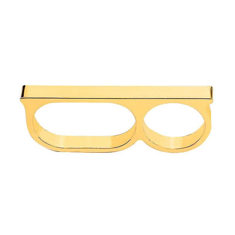 THE MEN THING Rings ENGRAVED - Rebellious Three Gold