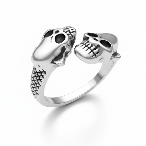 GRIMHUG - Alloy Adjustable Vintage Ring, American trending Style for Men & Boys