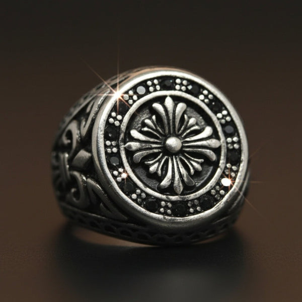 Royal Series - CELTIC GUARD RING - Pure Stainless Steel Men’s Steel-Plated Ring – Statement Luxury Jewelry (Size :18-21-23-26-31)