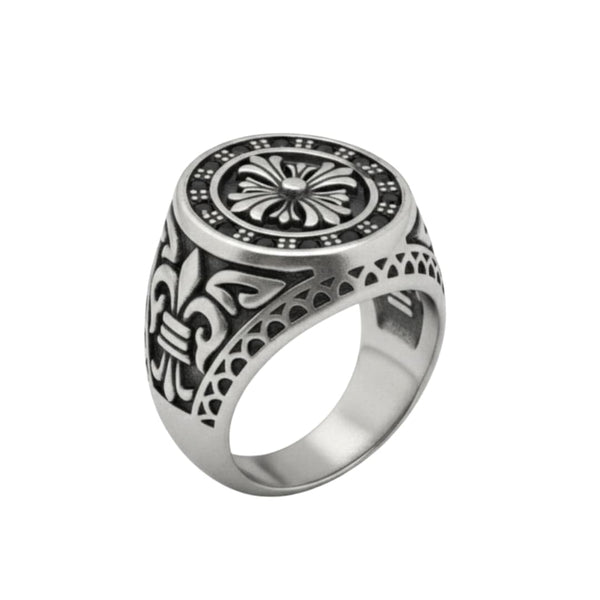 Royal Series - CELTIC GUARD RING - Pure Stainless Steel Men’s Steel-Plated Ring – Statement Luxury Jewelry (Size :18-21-23-26-31)