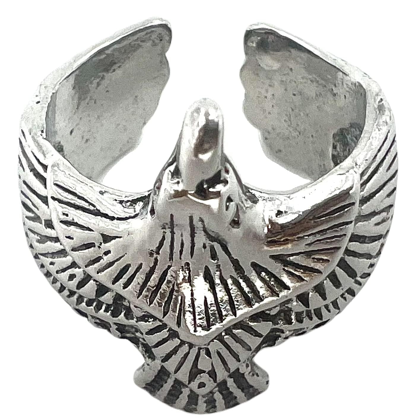 THE MEN THING Rings SKYSOAR - Alloy Adjustable Vintage Ring, American trending Style for Men & Boys
