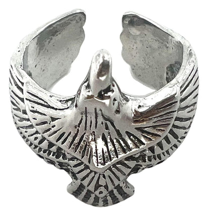 THE MEN THING Rings SKYSOAR - Alloy Adjustable Vintage Ring, American trending Style for Men & Boys