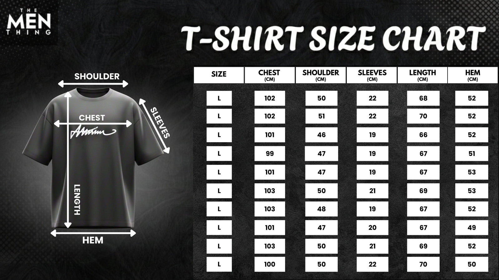 SIGNATURE WAVE Oversized T-Shirt – Black