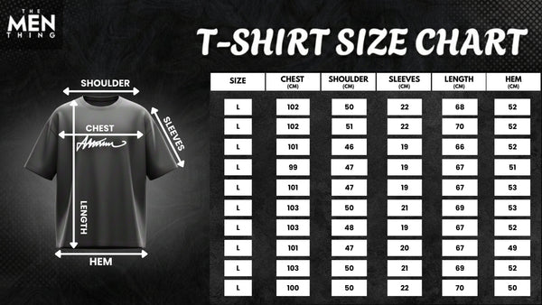 SIGNATURE WAVE Oversized T-Shirt – Black