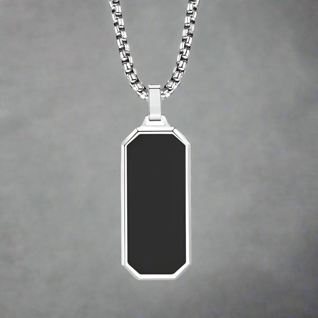 BLACK HAWK CREST Pure Stainless Steel 24inch Round box Chain for Men, European trending Style for Men Boy