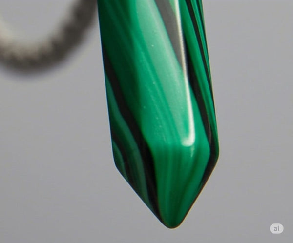 గ్రీన్ లావా వారియర్ - పురుషుల కోసం స్వచ్ఛమైన స్టెయిన్‌లెస్ స్టీల్ 24 అంగుళాల చైన్‌తో కూడిన స్పానిష్ స్టైల్ నెక్‌వేర్- పురుషులు & అబ్బాయిల కోసం రౌండ్ బాక్స్ చైన్ & లాకెట్టు