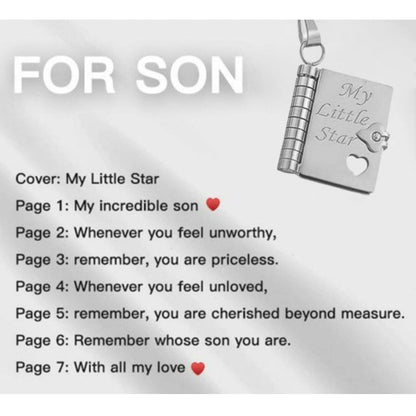 THE MEN THING SS Pendant/ Necklace STAR DIARY - 18mm Pure Titanium Steel Pendant with 3mm Chain for Men & Boys (17 to 19 inch Adjustable Cable Chain)