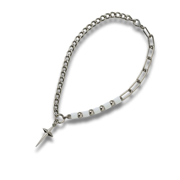 STELLAR SPIRE - Pure Titanium Steel Pendant with Chain for Men & Boys 