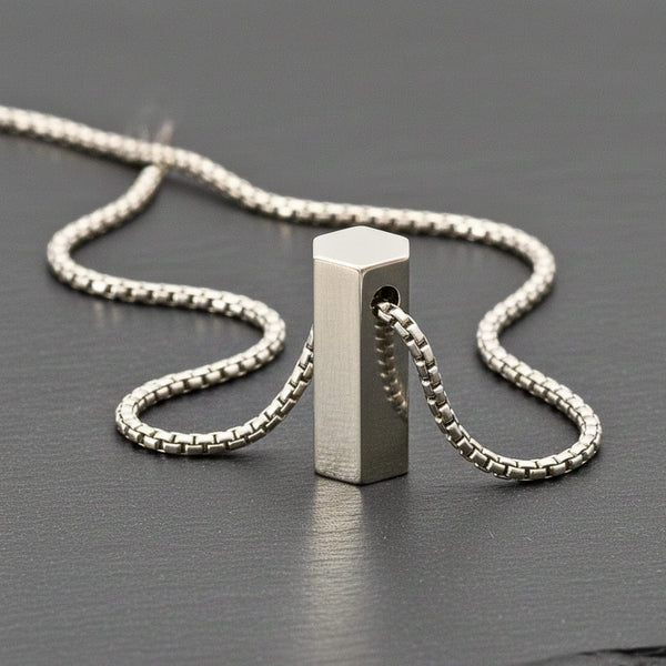 GLINT CORE - 24inch Pure Stainless Steel  Round box Chain for Men, European trending Style for Men & Boy