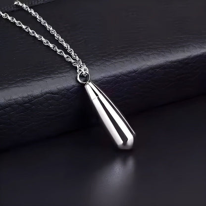 THE MEN THING SS Pendant with Chain NOBLE ARC - 24inch Pure Stainless Steel Round box Chain for Men, European trending Style for Men & Boy