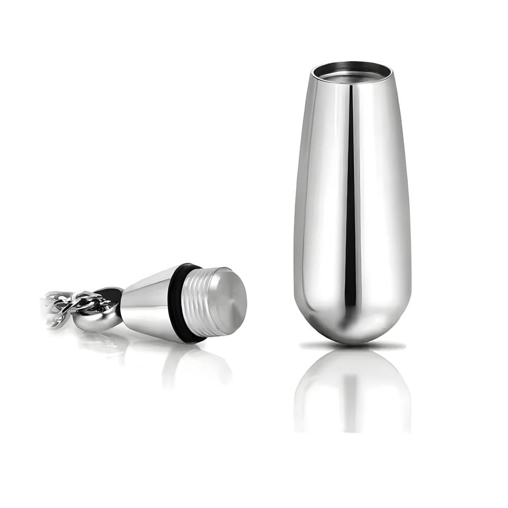 THE MEN THING SS Pendant with Chain NOBLE ARC - 24inch Pure Stainless Steel Round box Chain for Men, European trending Style for Men & Boy