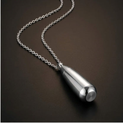 THE MEN THING SS Pendant with Chain NOBLE ARC - 24inch Pure Stainless Steel Round box Chain for Men, European trending Style for Men & Boy