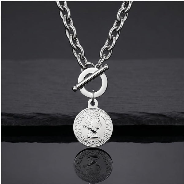 VINDEX - 16inch Pure Stainless Steel European trending Style Chain for Men & Boy