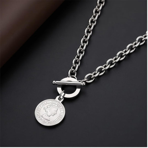 VINDEX - 16inch Pure Stainless Steel European trending Style Chain for Men & Boy