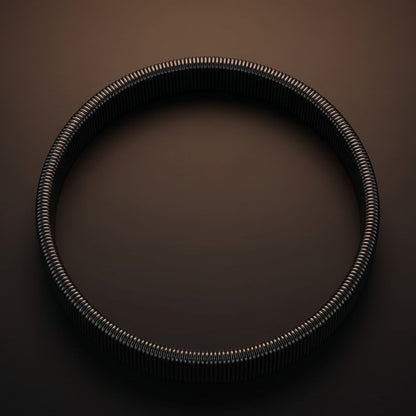 THE MEN THING Steel Bracelets AUREX FLEX - BLACK - 11mm Stainless Steel Adjustable  Bracelet for Men & Boys