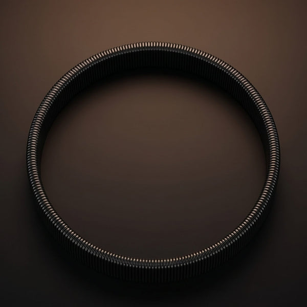 AUREX FLEX - BLACK - 11mm Stainless Steel Adjustable  Bracelet for Men & Boys