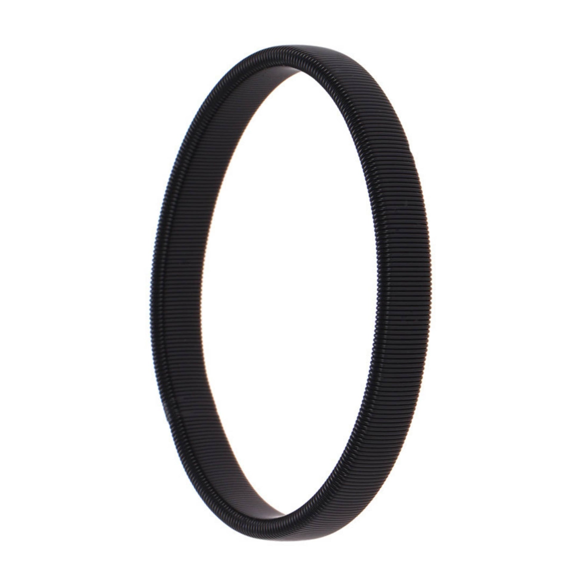 THE MEN THING Steel Bracelets AUREX FLEX - BLACK - 11mm Stainless Steel Adjustable  Bracelet for Men & Boys
