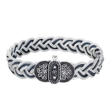 THE MEN THING Steel Bracelets CELTIC LOOP - 8inch Pure Copper Bracelet for Men & Boy