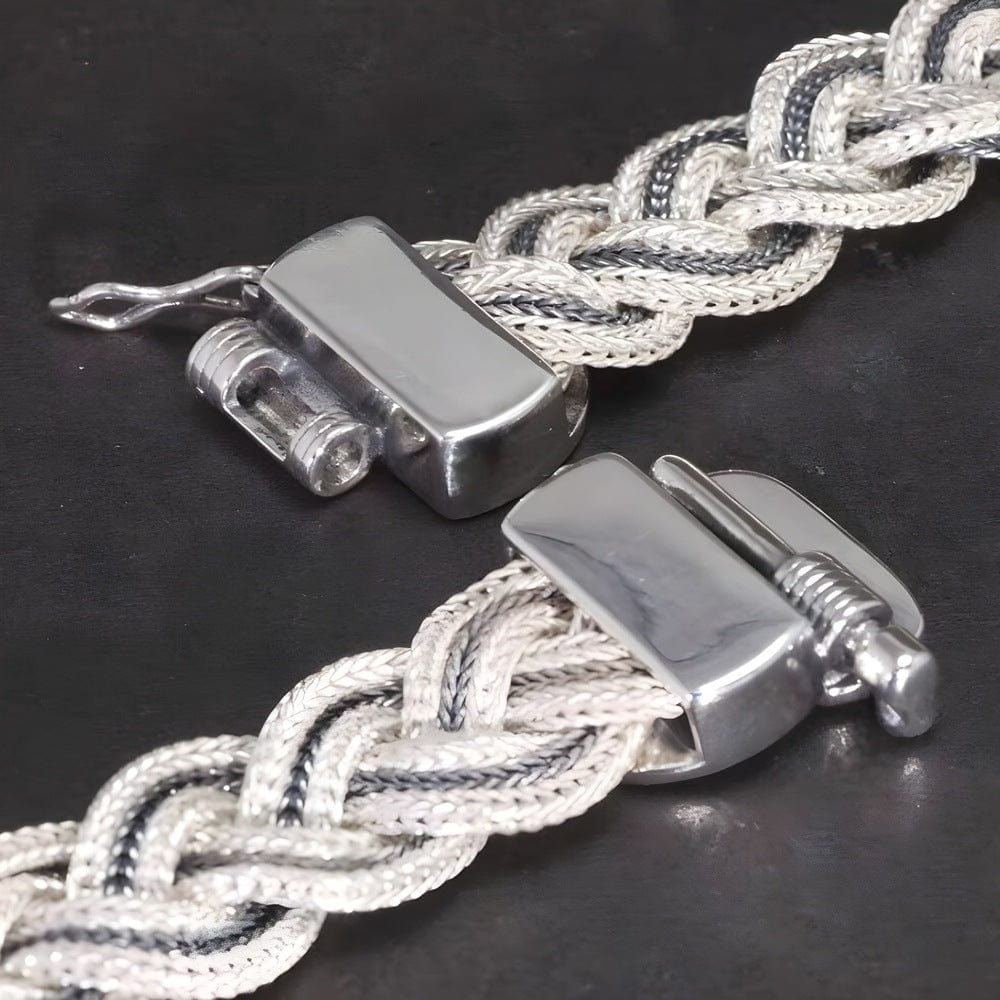 THE MEN THING Steel Bracelets CELTIC LOOP - 8inch Pure Copper Bracelet for Men & Boy