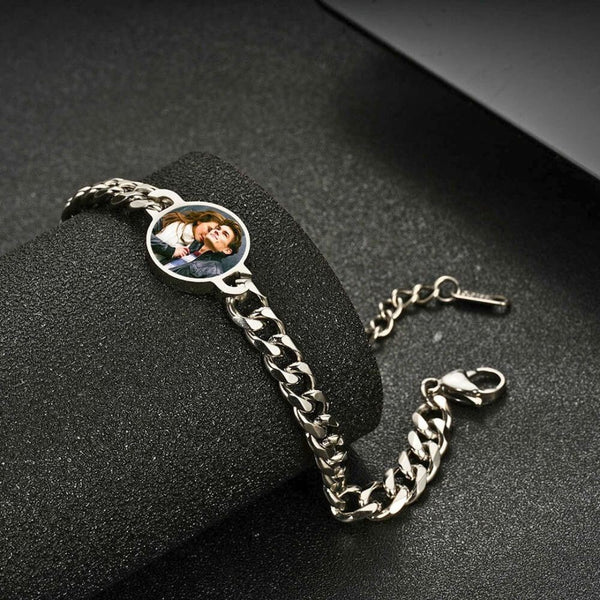 FOREVER STEEL MEMORY - Pure Titanium Steel Adjustable Bracelet for Men & Boys