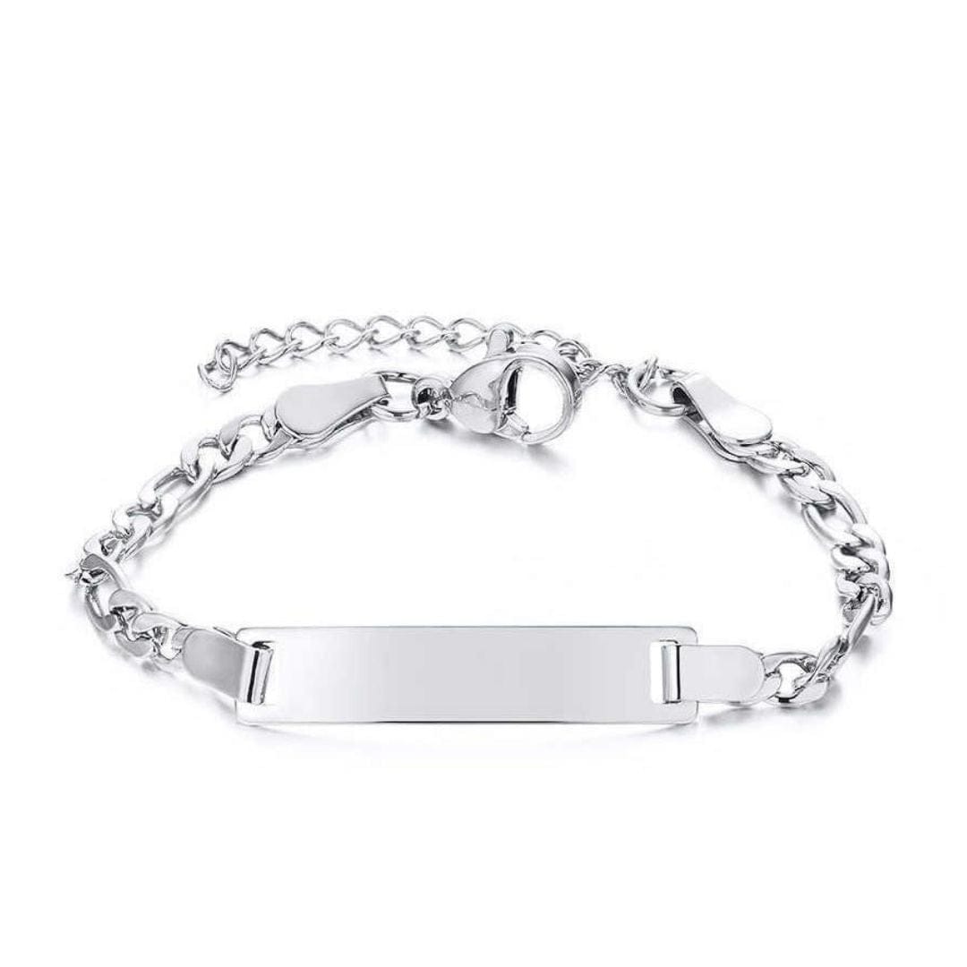 THE MEN THING Steel Bracelets PRIME MONARCH - Pure Titanium Steel Adjustable Bracelet for Men & Boys