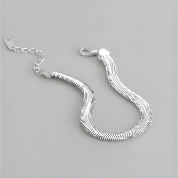 SLINKY AURA - 8mm Pure Stainless Steel Bracelet, American trending Style for Men & Boy