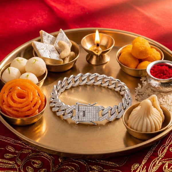 The Perfect Rakhi Gift For Every Brother – ICELOCK - Stainless Steel Bracelet With Timeless Style (8 inch)