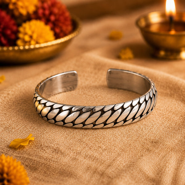 The Perfect Rakhi Gift For Every Brother – IRON HYDRA - Premium Stainless Steel Open Bangle Bracelets With Timeless Style (Adjustable)