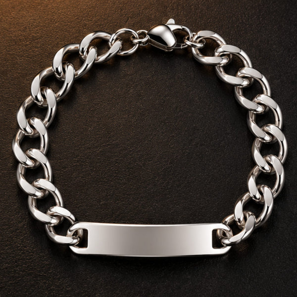 VORTEX LINK - 46mm Titanium Steel Bracelet with Lobster Clasp for Men & Boy (8 inch)