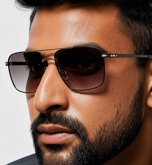 2179 ARCTIC GLINT HD Polarized Sunglasses for Men - UV400 Protection, Stainless Steel Frame