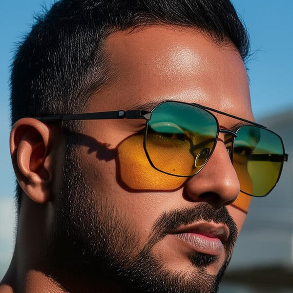 2188 FROST SPECTRA HD Polarized Sunglasses for Men - UV400 Protection, Stainless Steel Frame