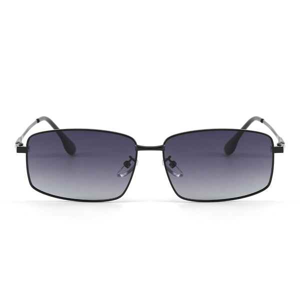 3295 - OBLIVION EDGE- HD Polarised Sunglasses for Men - UV400 Protection, Stainless Steel Frame - Gradient Grey