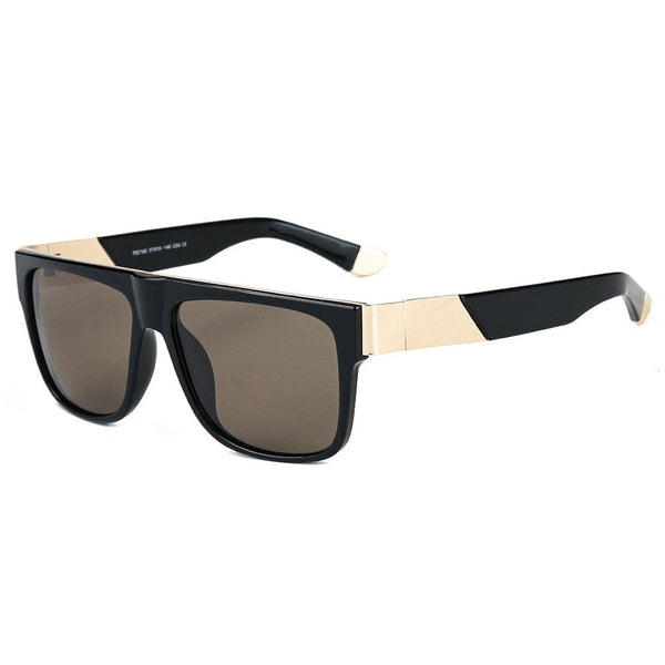 2192 GRAYSCALE BLAZE HD Polarized Sunglasses for Men - UV400 Protection, Stainless Steel Frame