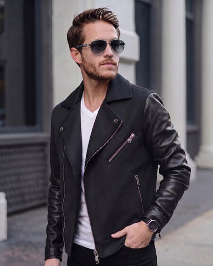 THE MEN THING Sunglasses Charcoal Gradient 2173 STEALTH PILOT  -  Aviator Style - HD Polarised Sunglasses for Men - UV400 Protection, Stainless Steel Frame