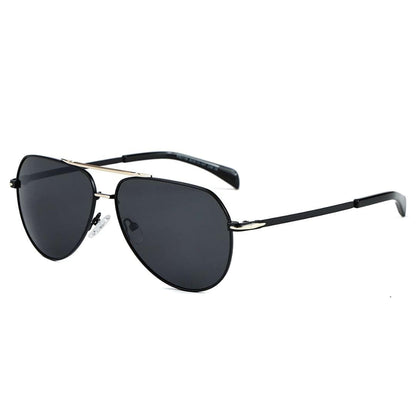 THE MEN THING Sunglasses Gradient Grey 2125 - PRISM NOIR - HD Polarised Sunglasses for Men - UV400 Protection, Stainless Steel Frame - Gradient Grey