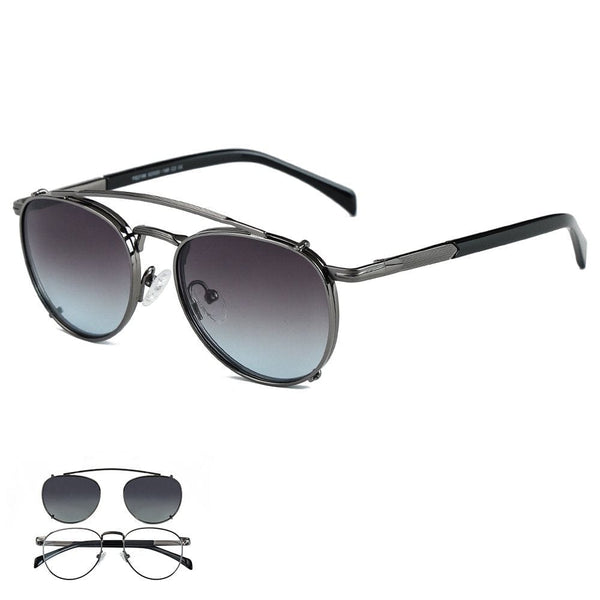2196 REGENT SHADOW HD Polarized Sunglasses for Men - UV400 Protection, Stainless Steel Frame