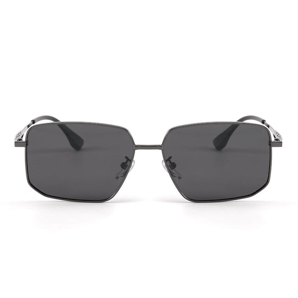 J3292 - OBLIVION SHADE - HD Polarised Sunglasses for Men - UV400 Protection, Stainless Steel Frame - Black Tinted