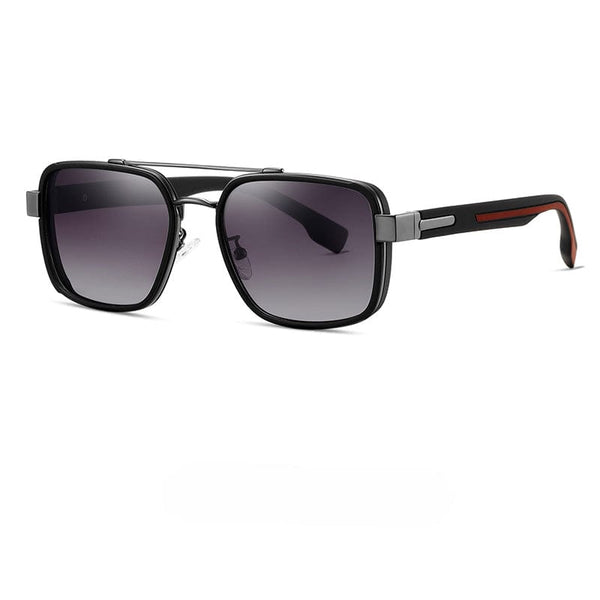 S15106 BOLD MERIDIAN HD Polarized Sunglasses for Men - UV400 Protection, Stainless Steel Frame