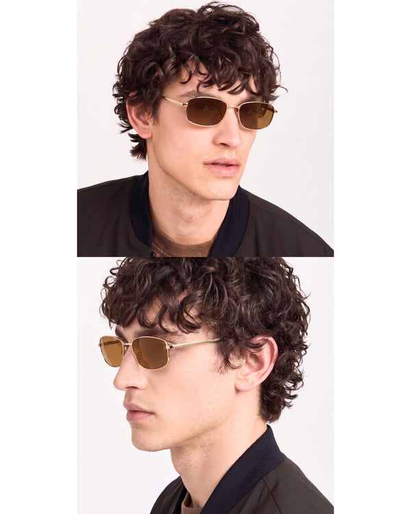 S15108 GRIDLINE SERIES HD Polarized Sunglasses for Men - UV400 Protection, Stainless Steel Frame