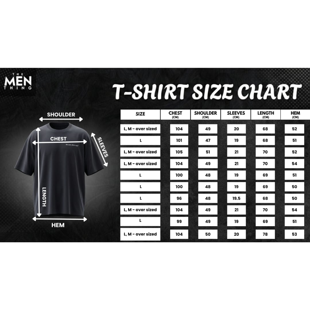 THE MEN THING T-Shirt COPYCAT KILLER Oversized T-Shirt - Black