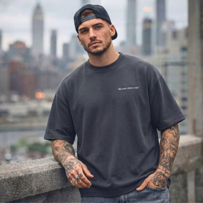THE MEN THING T-Shirt COPYCAT KILLER Oversized T-Shirt - Black