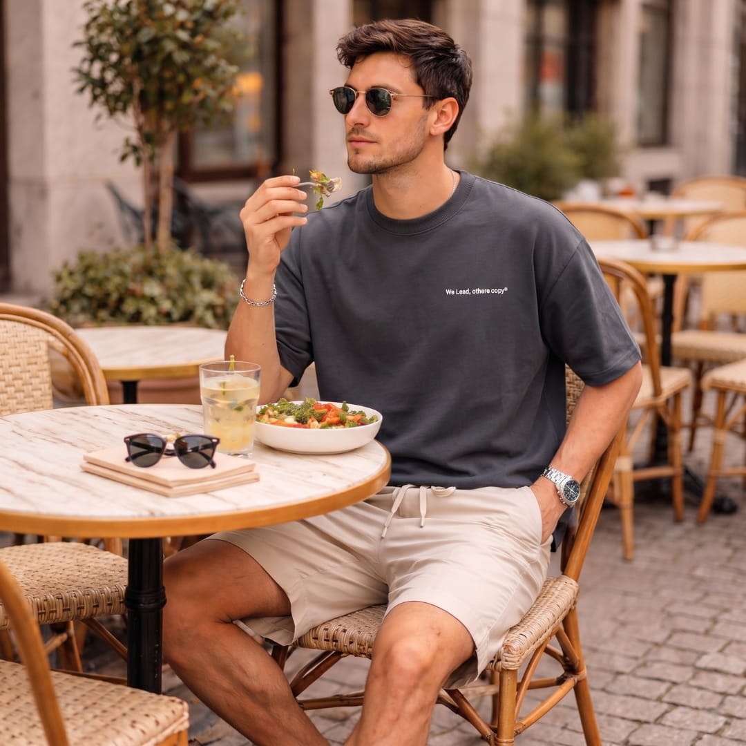 THE MEN THING T-Shirt COPYCAT KILLER Oversized T-Shirt - Black