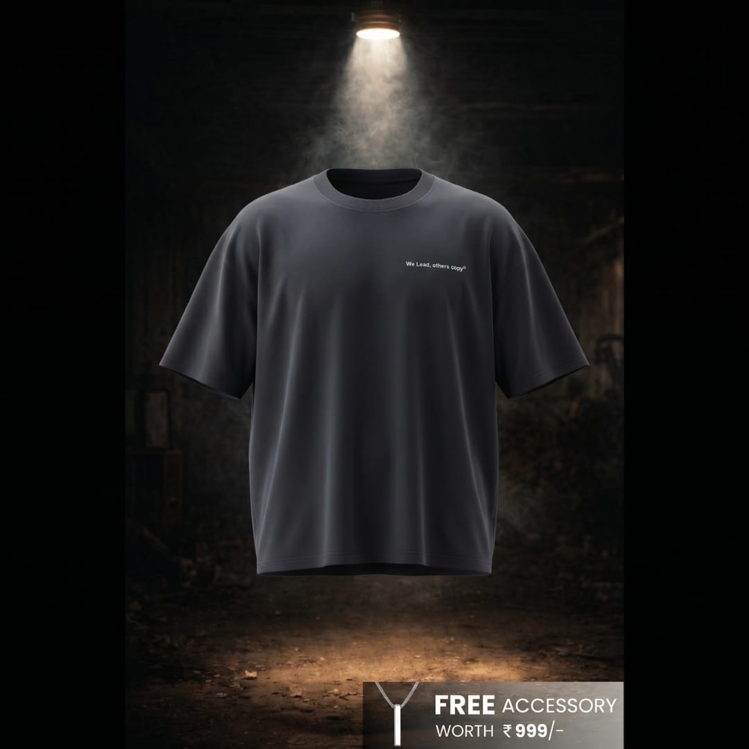 THE MEN THING T-Shirt COPYCAT KILLER Oversized T-Shirt - Black