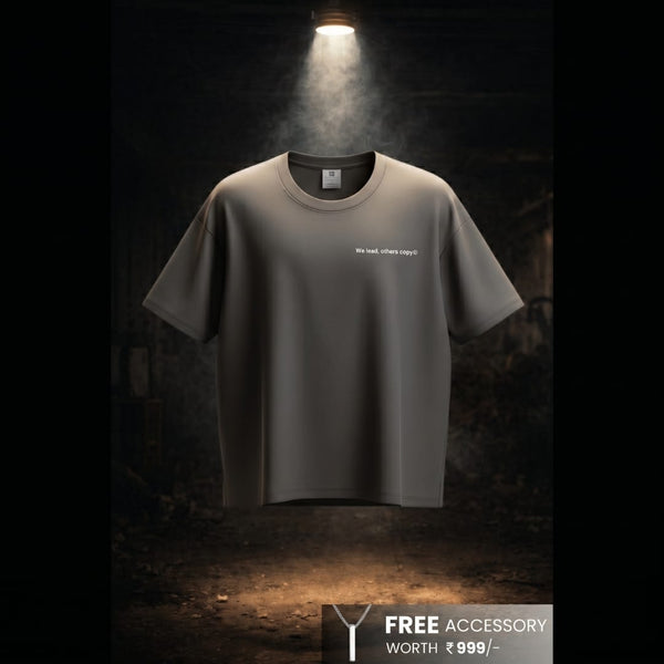 COPYCAT KILLER Oversized T-Shirt - Dark Gray