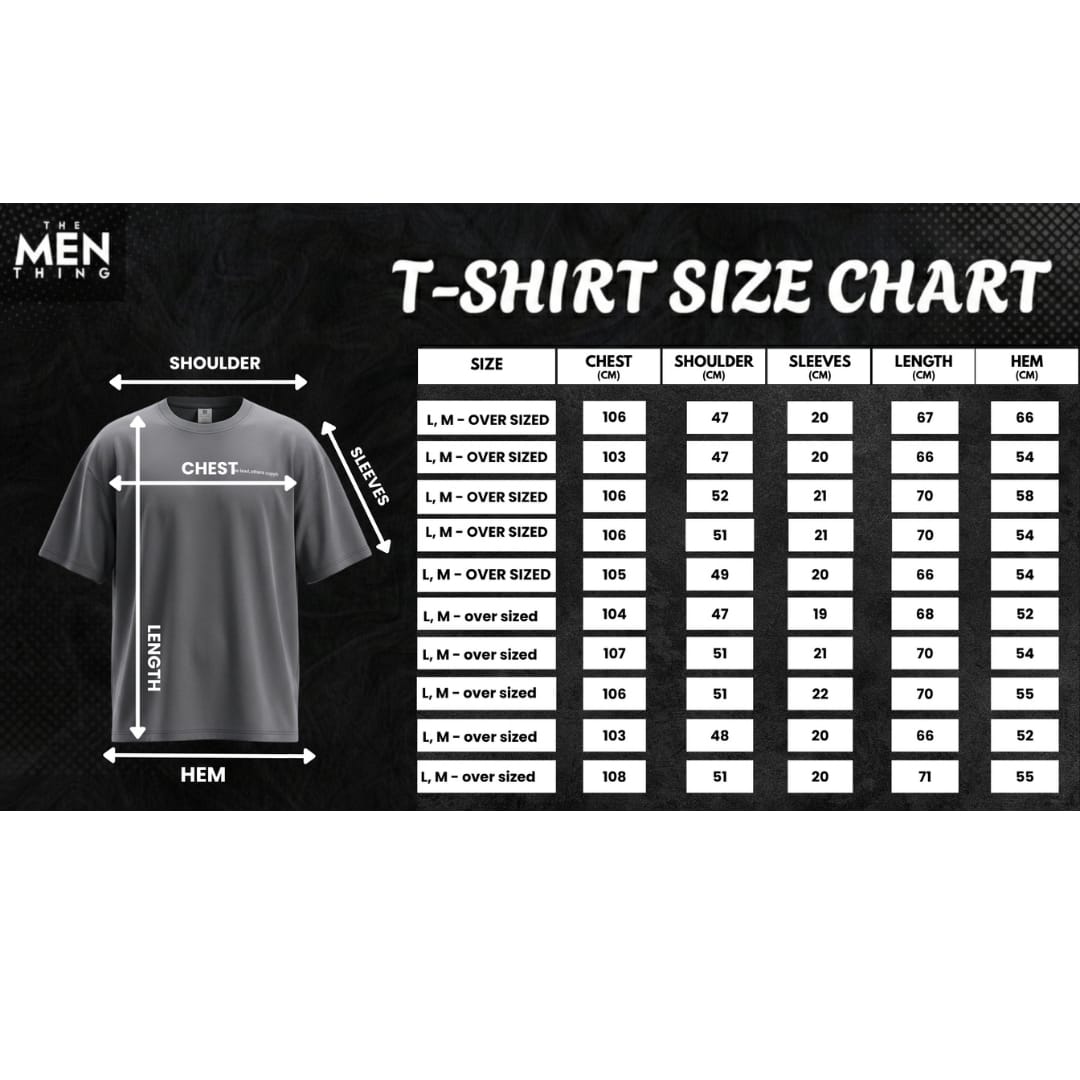 THE MEN THING T-Shirt COPYCAT KILLER Oversized T-Shirt - Dark Gray
