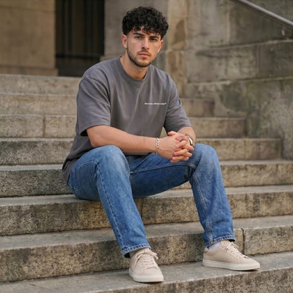 THE MEN THING T-Shirt COPYCAT KILLER Oversized T-Shirt - Dark Gray