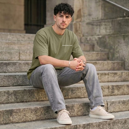 THE MEN THING T-Shirt COPYCAT KILLER Oversized T-Shirt - Green