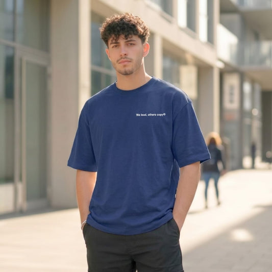 THE MEN THING T-Shirt COPYCAT KILLER Oversized T-Shirt - Navy Blue