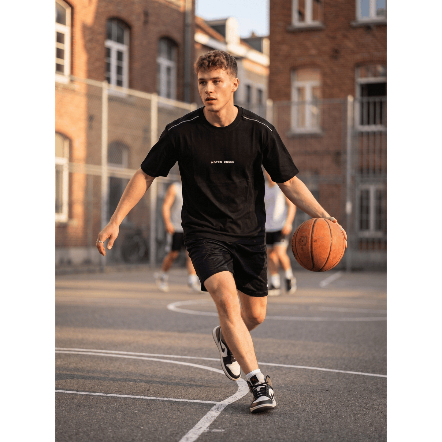 THE MEN THING T-Shirt ELVORIX CORE Oversized T-Shirt - Black