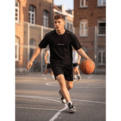 THE MEN THING T-Shirt ELVORIX CORE Oversized T-Shirt - Black
